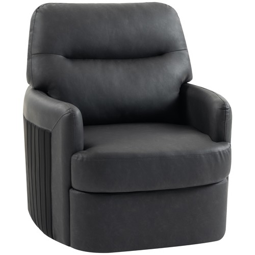 Homcom 360 swivel accent - homcom,
