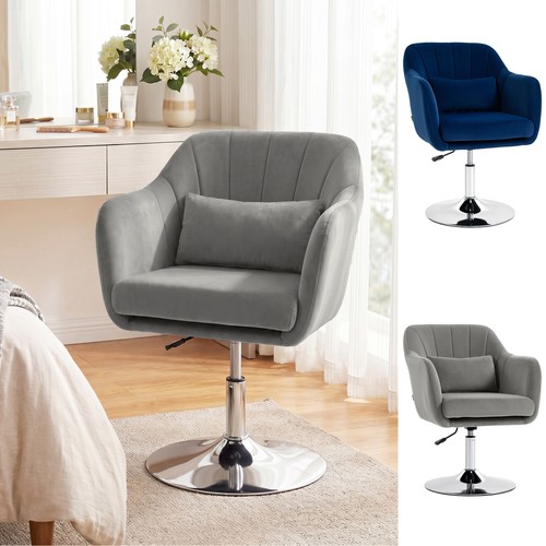 Stylish retro velvet swivel - retro,