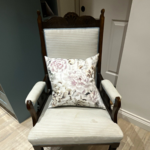 Beige fabric upholstered - beige,