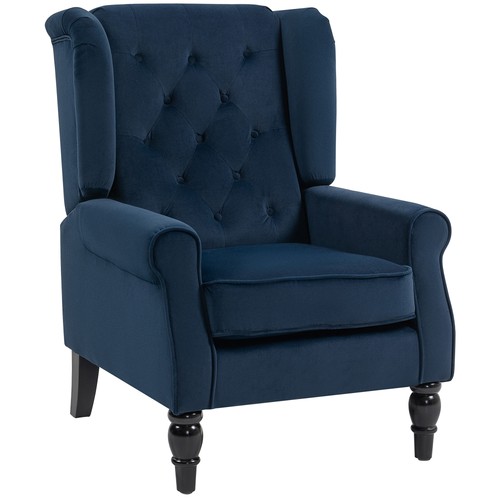 Accent chair wingback faux - wingback,