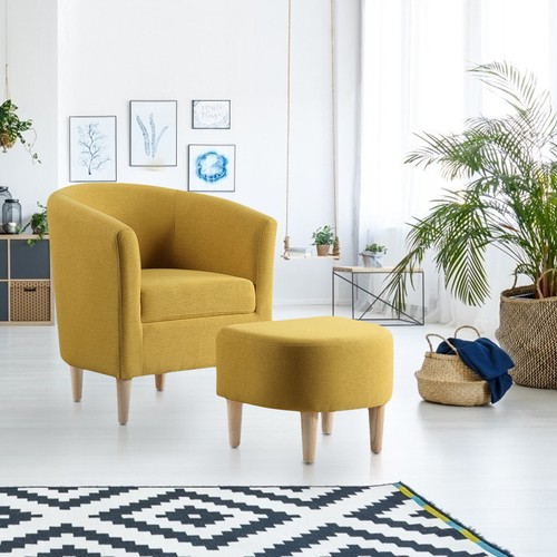 High back armchair - high,