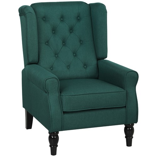 Wingback accent chair faux - accent, chair,