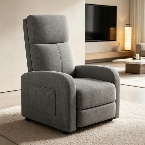 Recliner armchair for living - recliner,