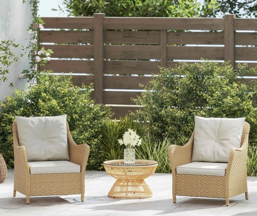 Rattan garden chairs - rattan,