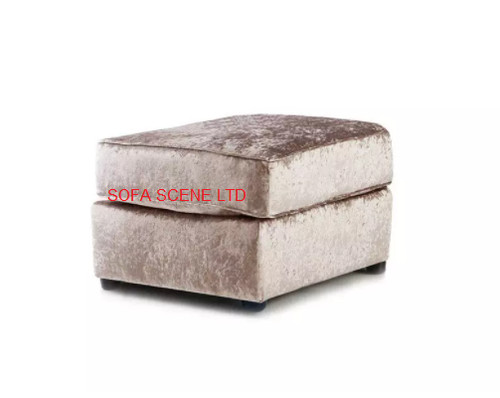 High back crushed velvet - high, sofa