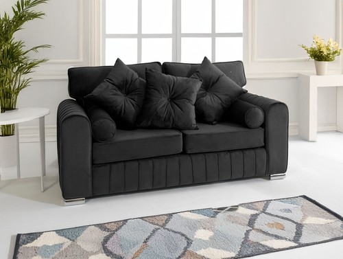 Daisy velvet sofa - sofa, –