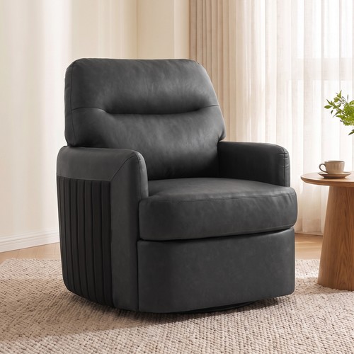 Homcom 360 swivel accent - homcom,