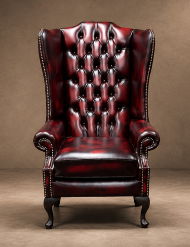 Chesterfield wingback leather - chesterfield,