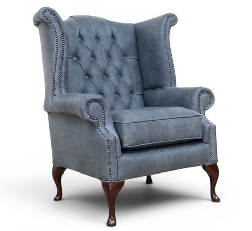 Grey armchair high - grey,