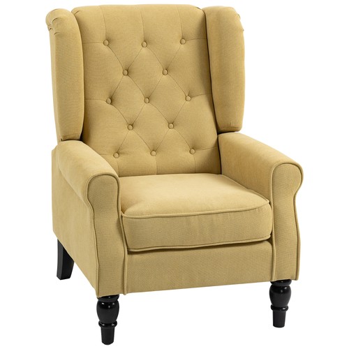 Wingback accent chair faux - accent, chair,